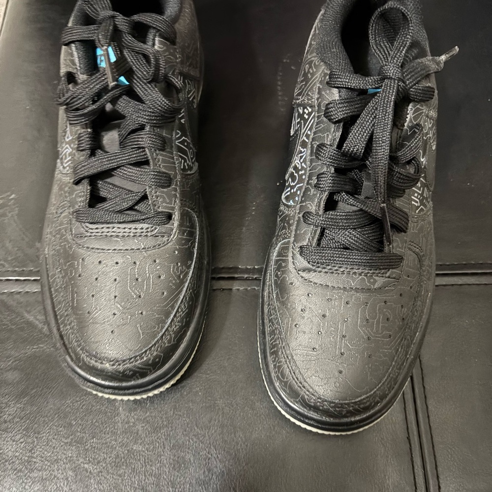 Kids Black Sneakers